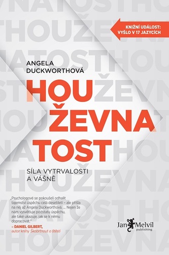 Kniha Houževnatost - Angela Duckworth