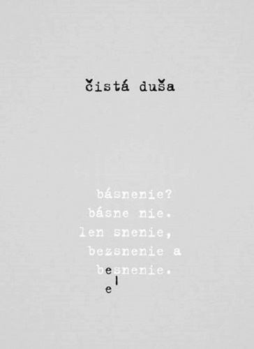 Kniha čistá duša - Čistá duša