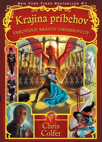 Kniha Krajina príbehov: Varovanie bratov Grimmovcov - Chris Colfer