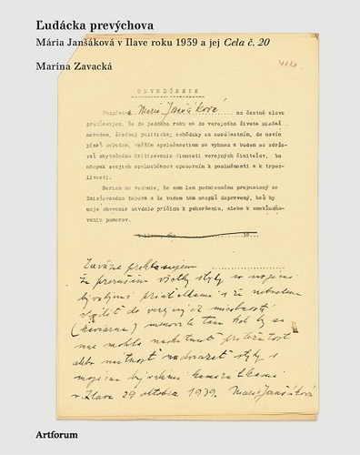 Kniha Ľudácka prevýchova - Marína Zavacká