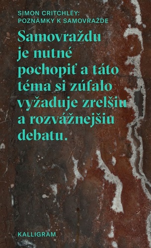 Kniha Poznámky k samovražde - Simon Critchley