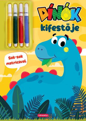 Kniha Dínók kifestője - László Gyopár