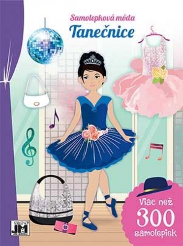 Kniha Samolepková móda/ Tanečnice
