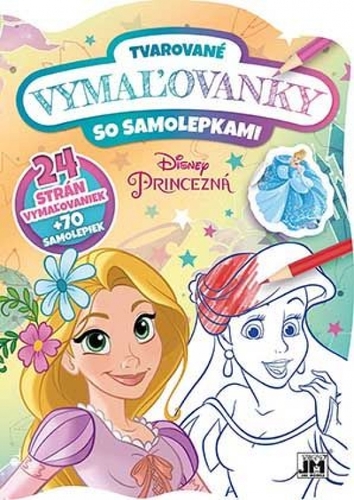 Tvarované vymaľovanky/ Princezné 2 kúpite na Panta Rhei