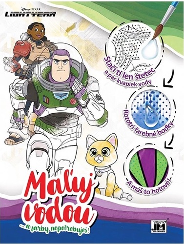 Vodová vymaľovanka A4/ Buzz Lightyear kúpite na Panta Rhei