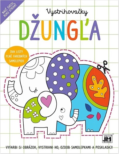 Kniha Vystrihovačky / Džungľa