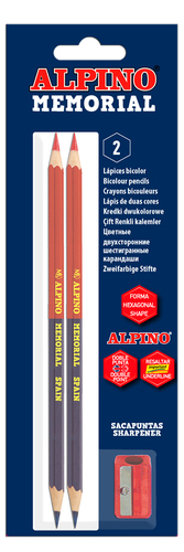 Alpino Alpino Balenie 2 ceruziek Memorial + strúhadlo