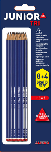 Alpino Balenie 8 ceruziek Alpino Graph trojuholníkový tvar   4 zdarma