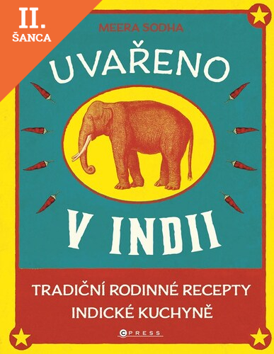 Lacná kniha Uvařeno v Indii