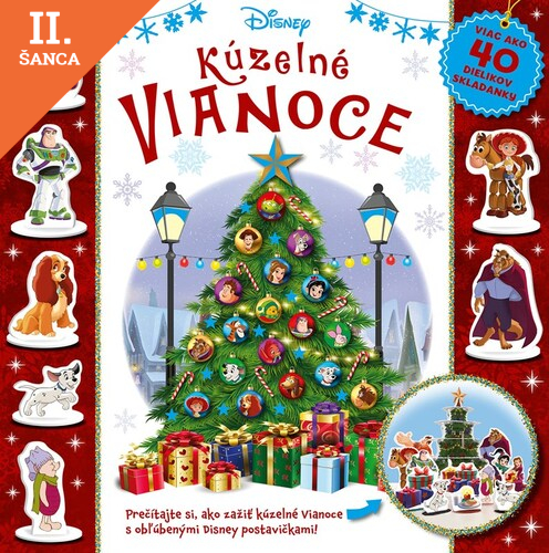 Lacná kniha Disney: Kúzelné Vianoce