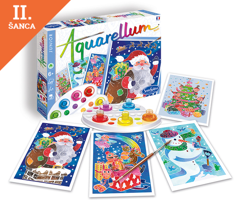 Lacná hra Aquarellum Junior Noel -VIANOCE