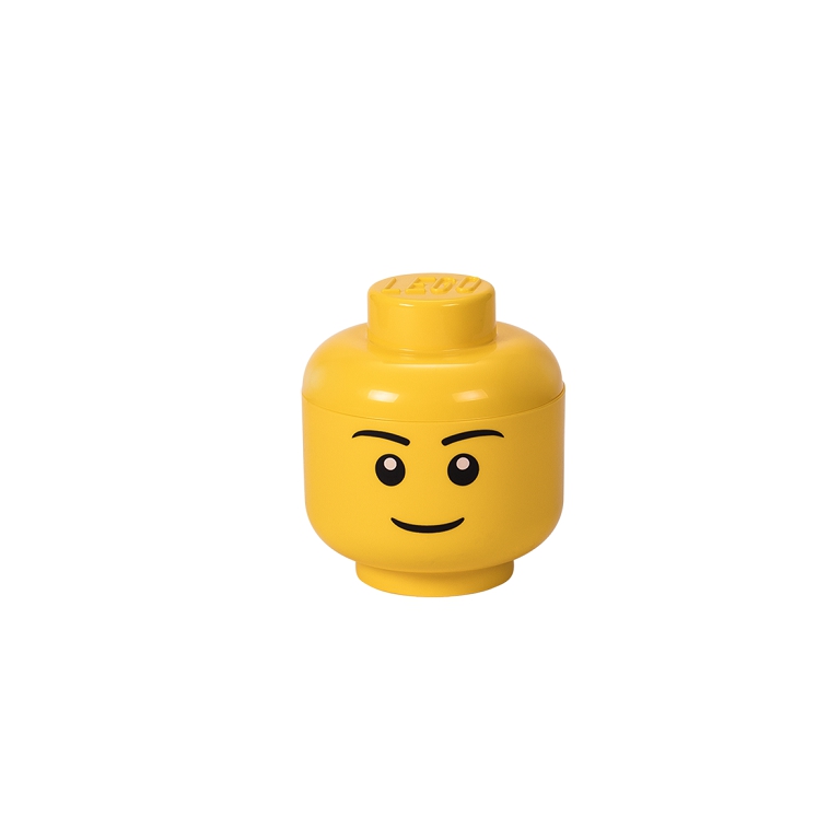 LEGO úložná hlava (veľkosť S) Chlapec