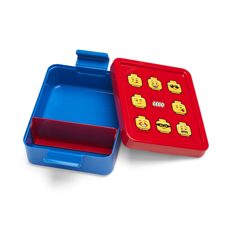 LEGO ICONIC Classic box na jedlo červená/modrá
