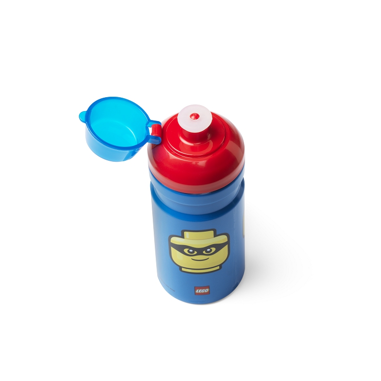 LEGO ICONIC Classic fľaška na pitie, červená/modrá