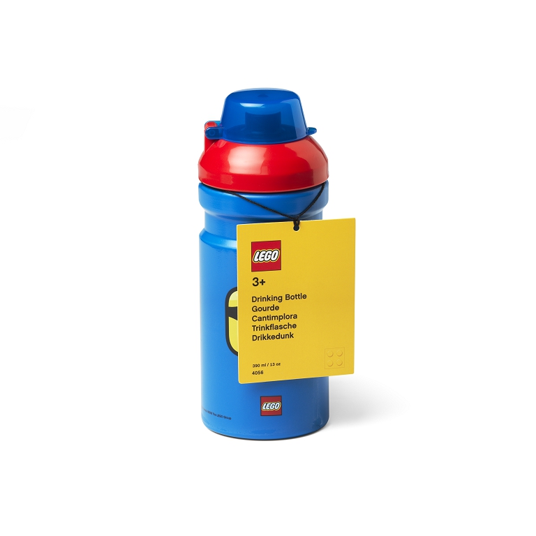 LEGO ICONIC Classic fľaška na pitie, červená/modrá
