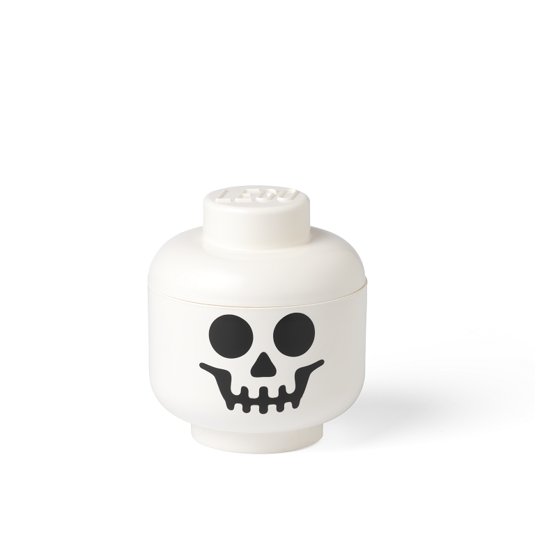 LEGO úložná hlava (veľkosť S) Kostlivec