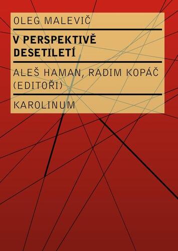 Kniha V perspektivě desetiletí - Oleg Malevič