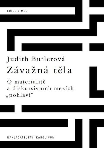 Kniha Závažná těla - Judith Butler
