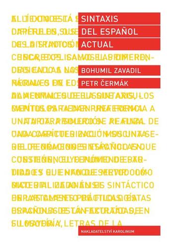 Kniha Sintaxis del espaňol actual - Bohumil Zavadil