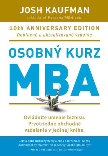 Kniha Osobný kurz MBA - Josh Kaufman