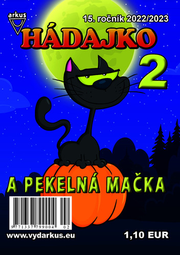 Kniha Hádajko 2 2023 a pekelná mačka - Jela Mlčochová