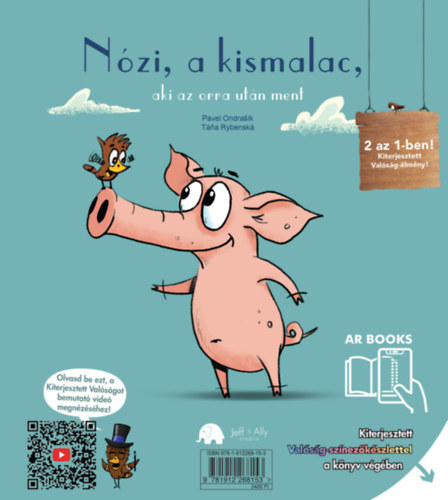 Kniha Nózi, a kismalac, aki az orra után ment - Ondrašík Pavel,Rybenská Táňa