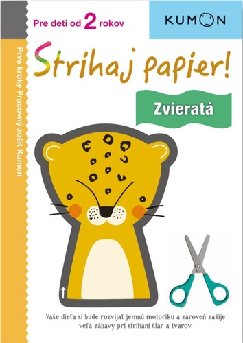 Kniha Zvieratá - Strihaj papier !