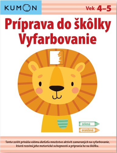 Kniha Vyfarbovanie - Príprava do škôlky