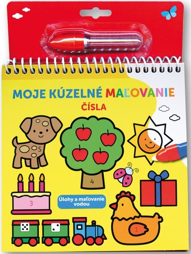Kniha Čísla - Moje kúzelné maľovanie