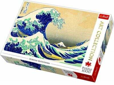 Puzzle Veľká vlna, Kanagawa 1000 Art Collection Trefl