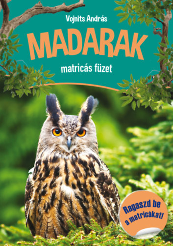 Kniha Madarak matricás füzet - András Vojnits