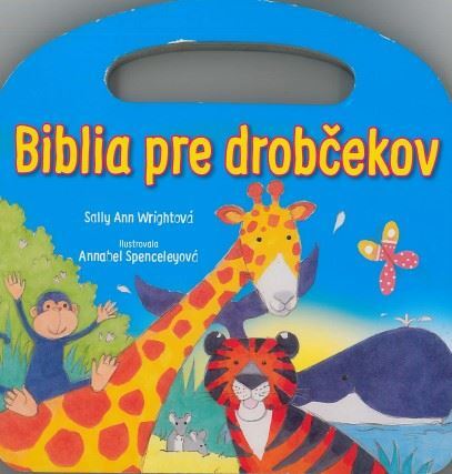 Kniha Biblia pre drobčekov (modrá)