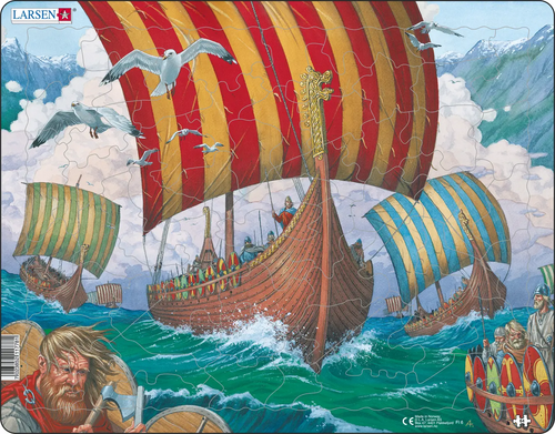 Puzzle Loď Vikingov Larsen FI6-ZZ
