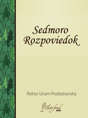 Kniha Sedmoro rozpoviedok - Rehor Uram-Podtatranský