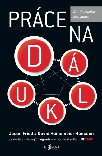 Kniha Práce na dálku - Jason Fried,David Heinemeier Hansson