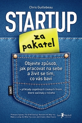 Kniha Startup za pakatel - Chris Guillebeau