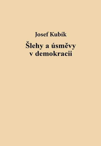 Kniha Šlehy a úsměvy v demokracii - Josef Kubík