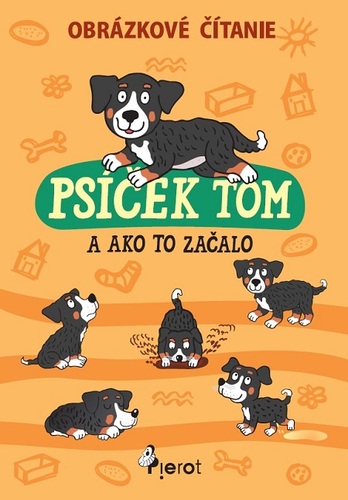 Psíček Tom a ako to začalo - obrázkové čítanie