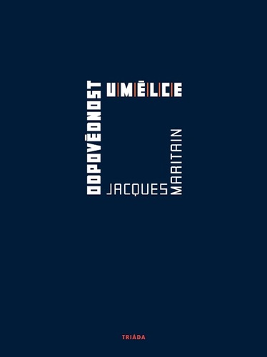 Kniha Odpovědnost umělce - Jacques Maritain