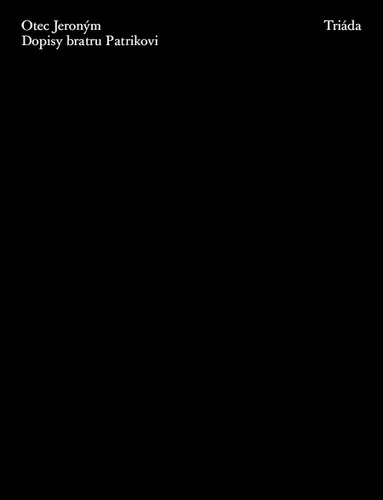 Kniha Dopisy bratru Patrikovi - Jeroným Otec