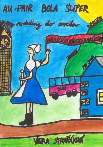 Kniha Au-pair bola super - Sasa Viera Straňáková