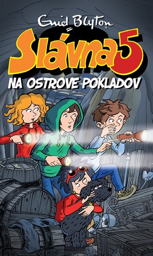 Kniha Slávna päťka na ostrove pokladov - Enid Blyton