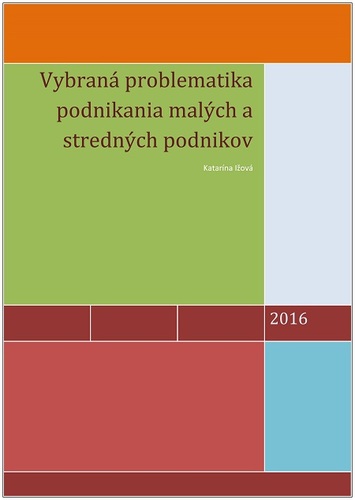 Kniha Vybraná problematika podnikania malých a stredných podnikov - Katarína Ižová