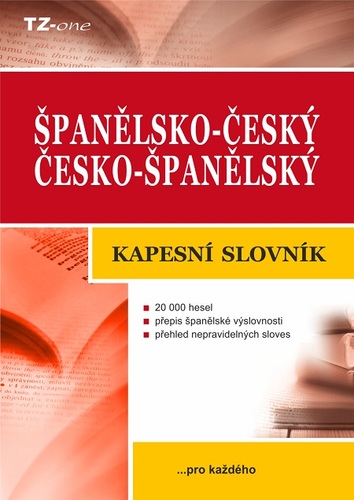 Kniha Španělsko-český/ česko-španělský kapesní slovník - Kolektív autorov