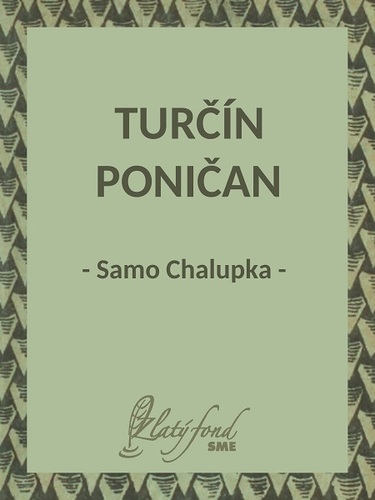 Kniha Turčín Poničan - Samo Chalupka
