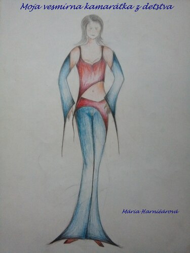 Kniha Moja vesmírna kamarátka z detstva - Mária Harničárová