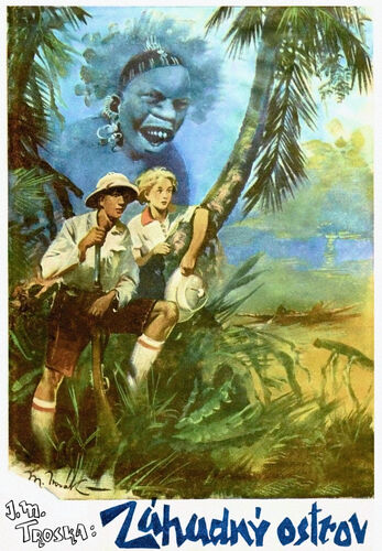 Kniha Záhadný ostrov - Jan Matzal Troska