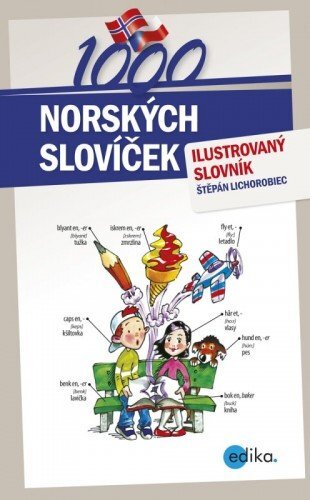 Kniha 1000 norských slovíček - Štěpán Lichorobiec