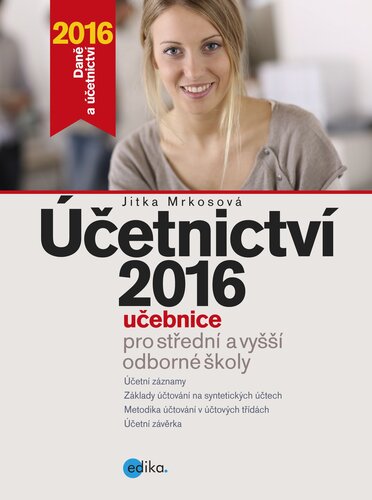 Kniha Účetnictví 2016 - Jitka Mrkosová