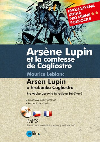 Kniha Arsen Lupin a hraběnka Cagliostro / Arsene Lupin et la comtesse de Cagliostro - Maurice Leblanc